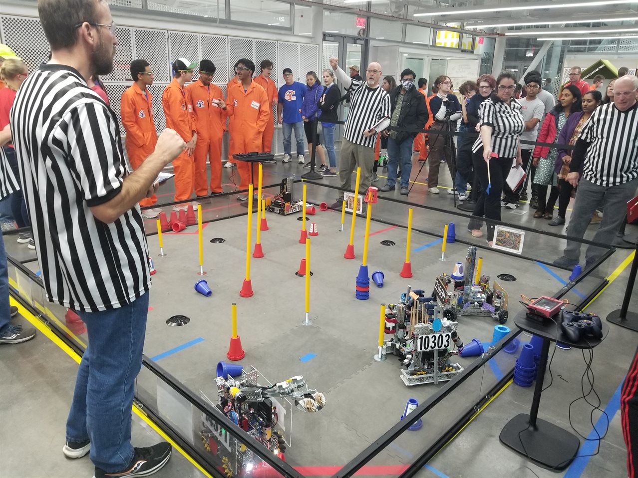 FIRST Illinois Robotics Competition at the University of Illinois at Urbana-Champaign in November 2022